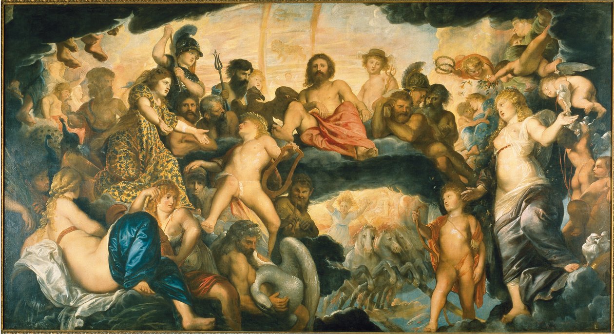 Il consiglio degli dei da Pieter Paul Rubens