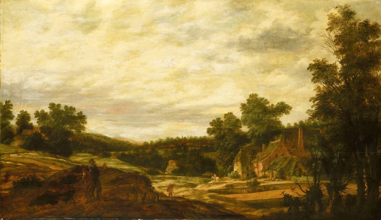 Paesaggio collinare da Pieter Stalpaert