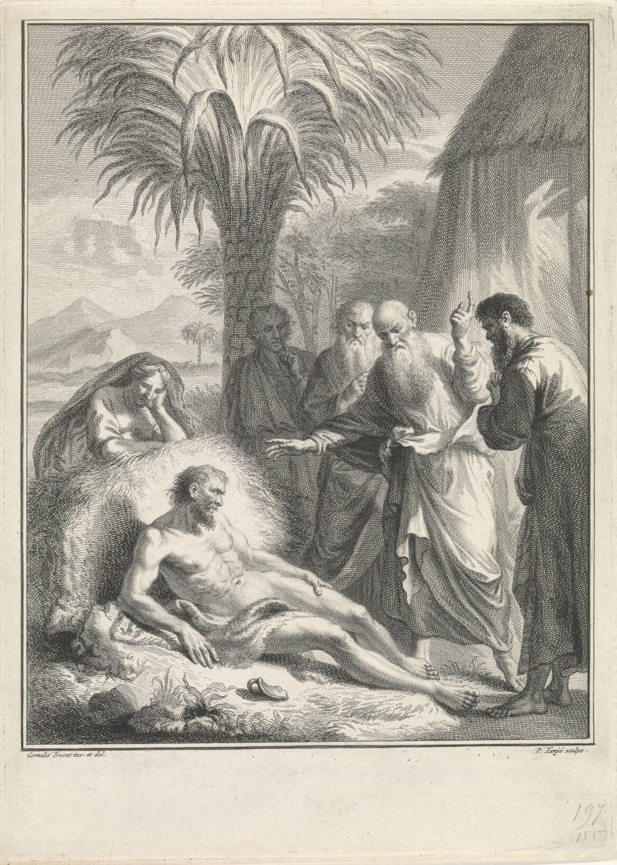 Giobbe sul letamaio da Pieter Tanjé