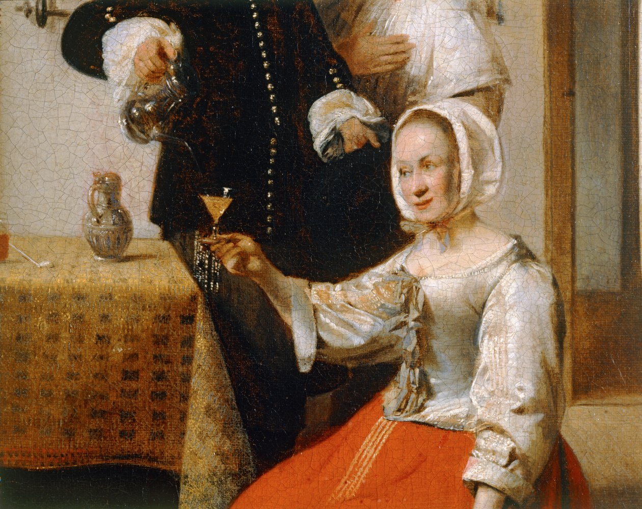 Il bevitore ... da Pieter de (after) Hooch