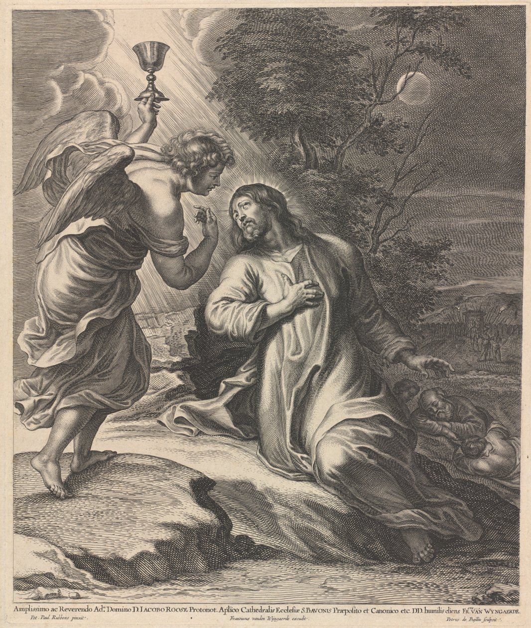 Cristo sul Monte degli Ulivi da Pieter de Bailliu