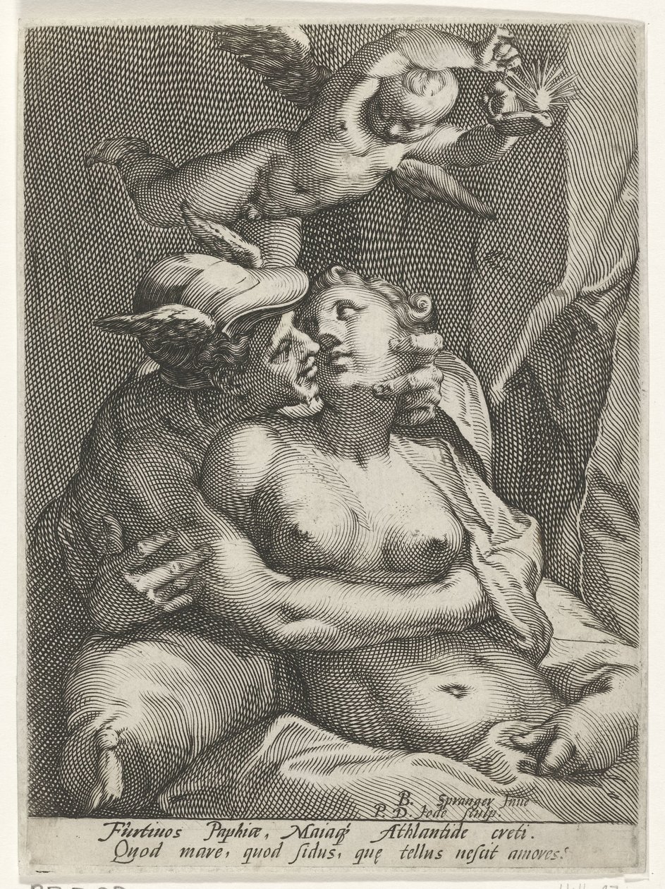 Venere e Mercurio da Pieter de Jode (I)