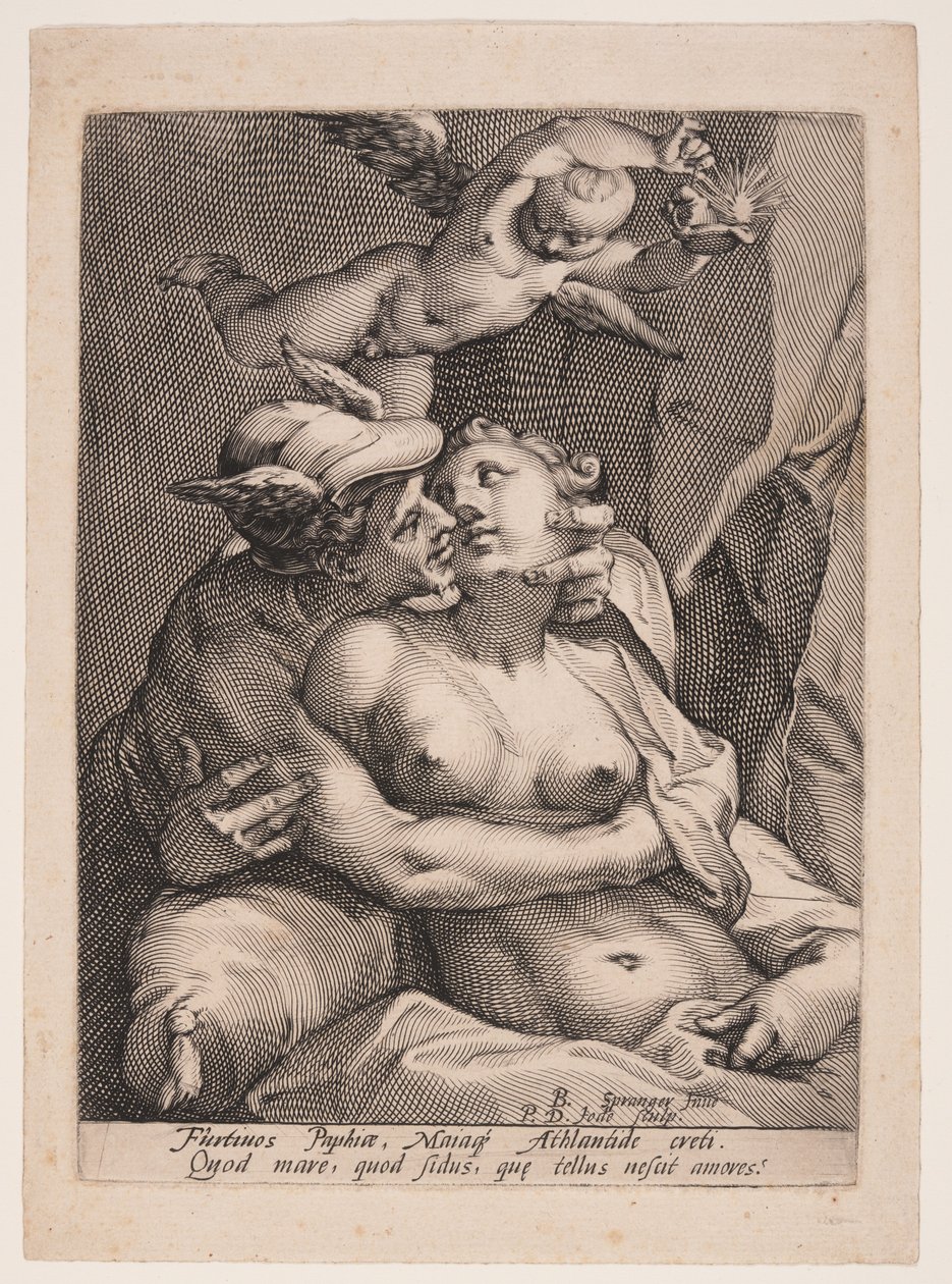 Mercurio, Venere e Cupido da Pieter de Jode I