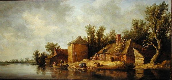 Paesaggio fluviale da Pieter de Neyn
