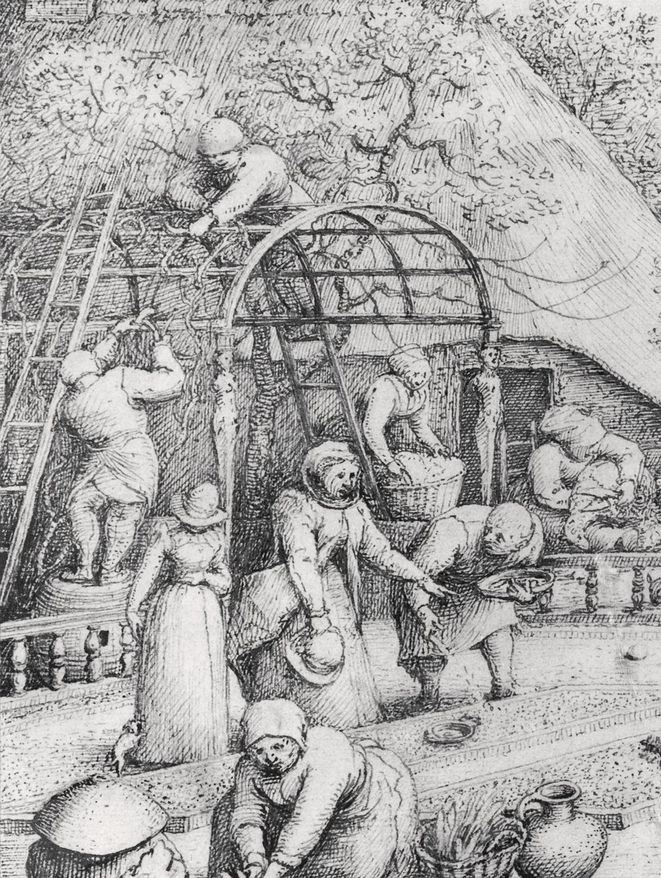 Dettaglio di Primavera da Pieter Bruegel the Elder
