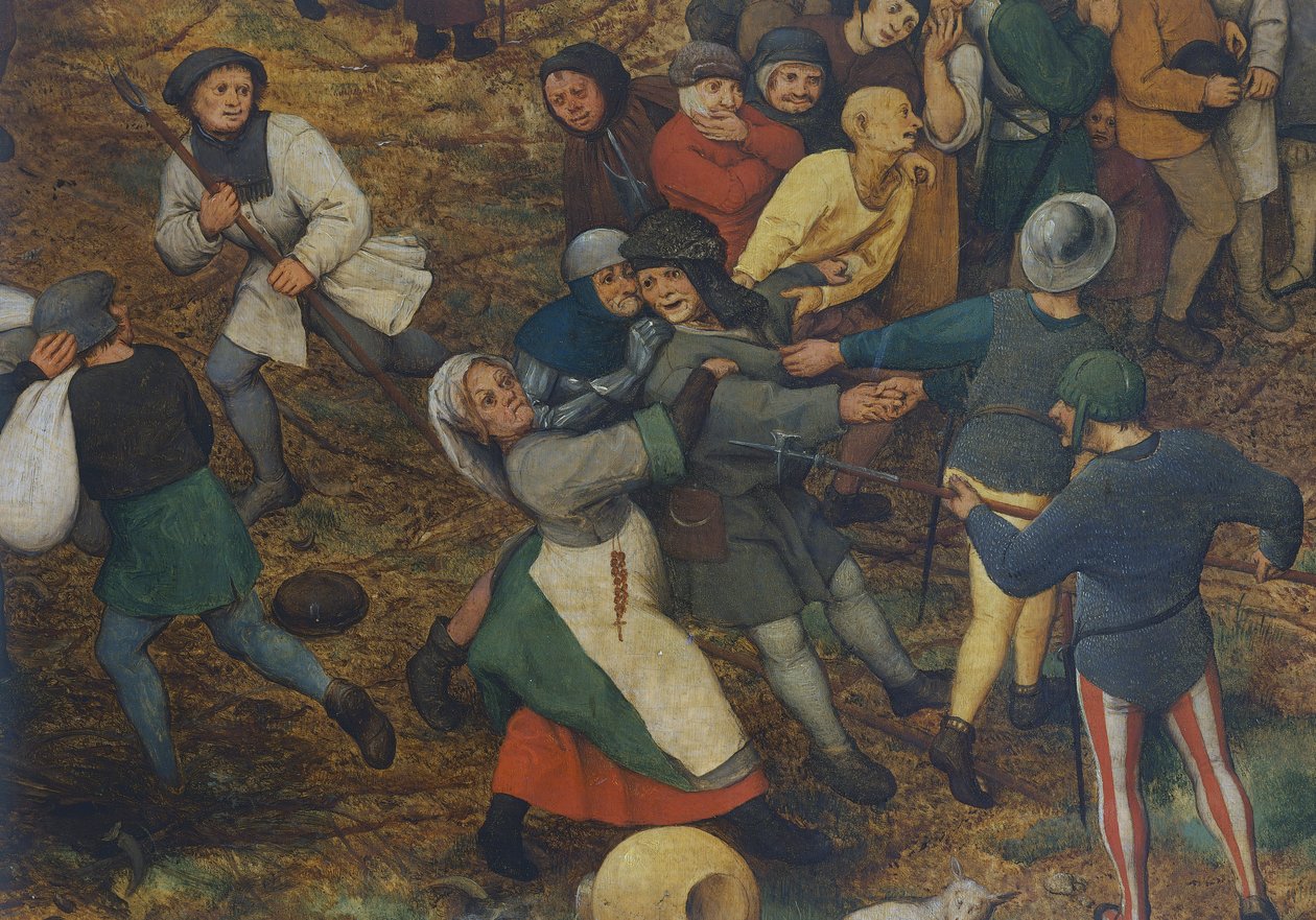 Processione al Calvario da Pieter Bruegel the Elder