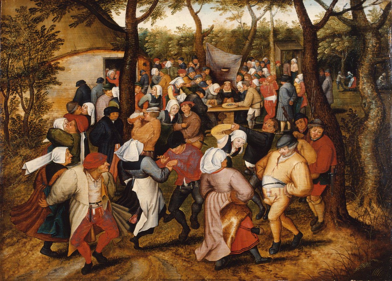 Matrimonio Rustico da Pieter the Younger Brueghel