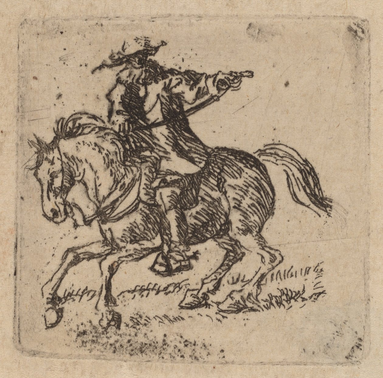 Cavaliere da Pieter van Laer