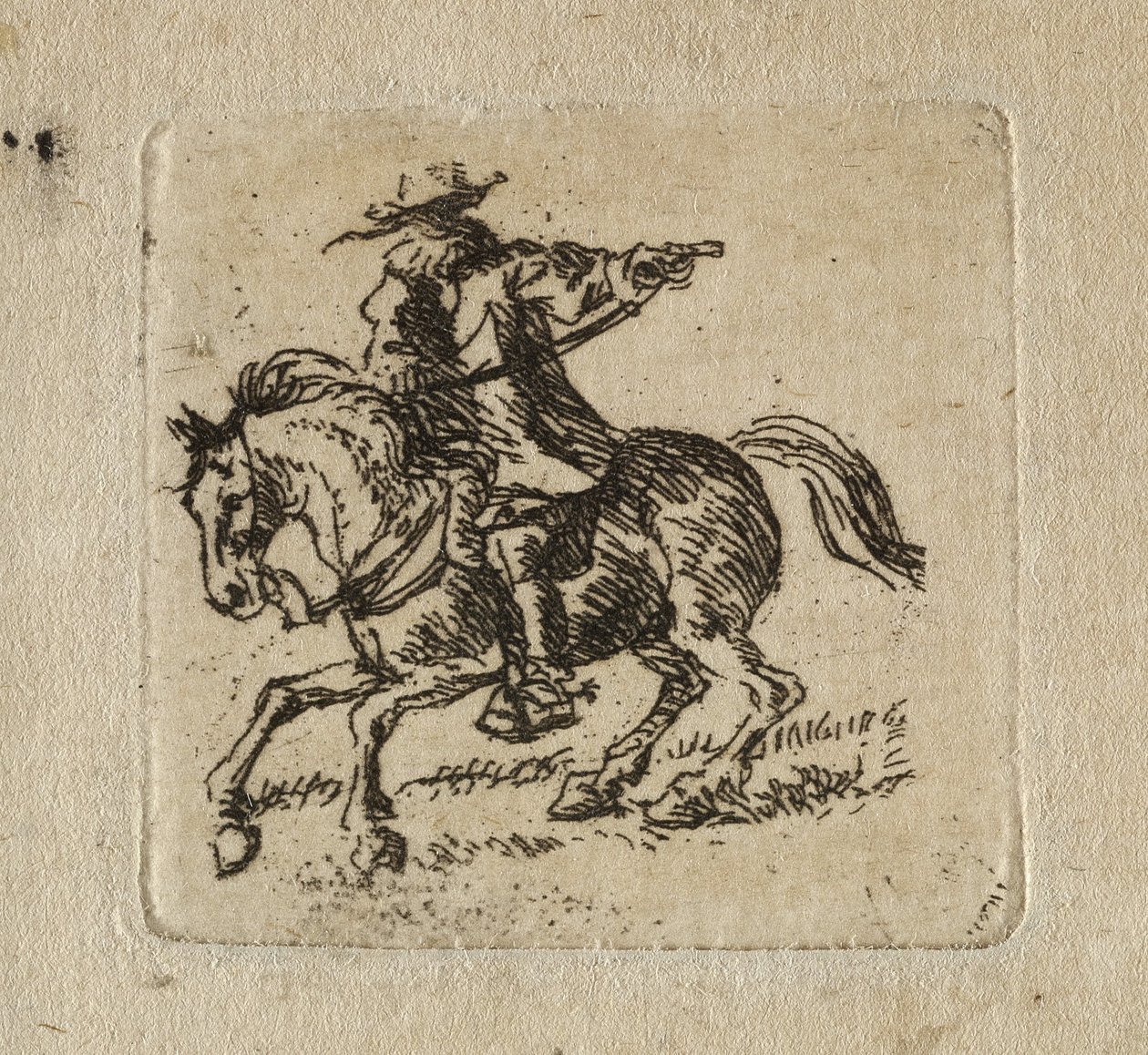 Cavaliere da Pieter van Laer