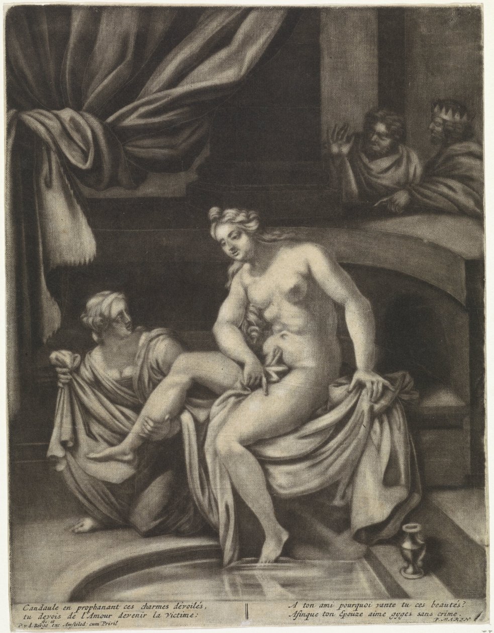 Davide e Betsabea da Pieter van den Berge