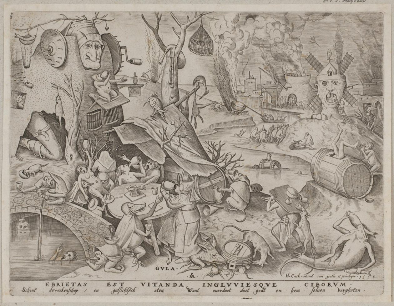 Intemperanza da Pieter van der Heyden