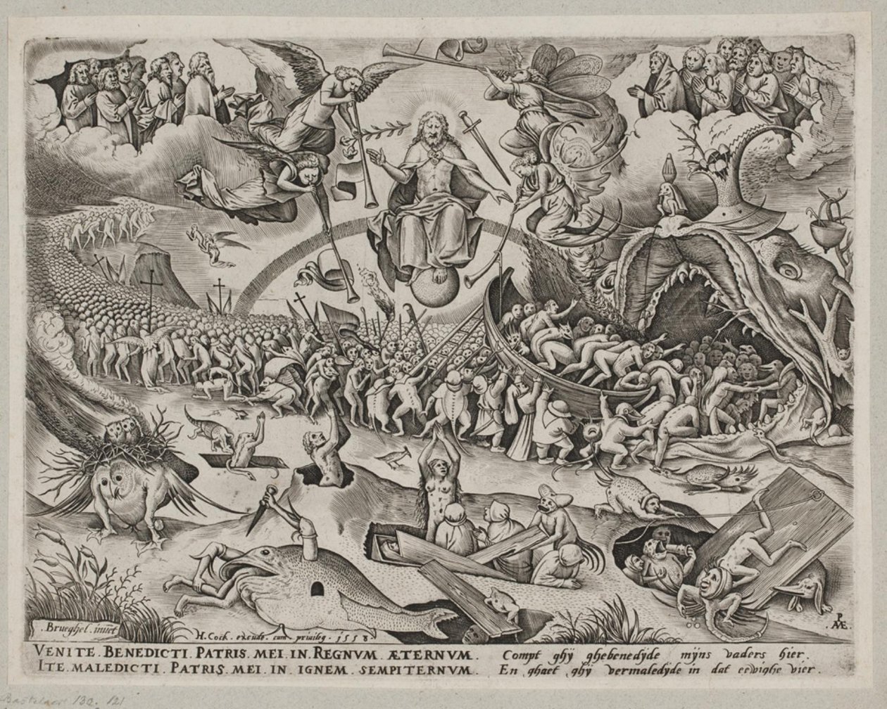 Il giudizio universale da Pieter van der Heyden