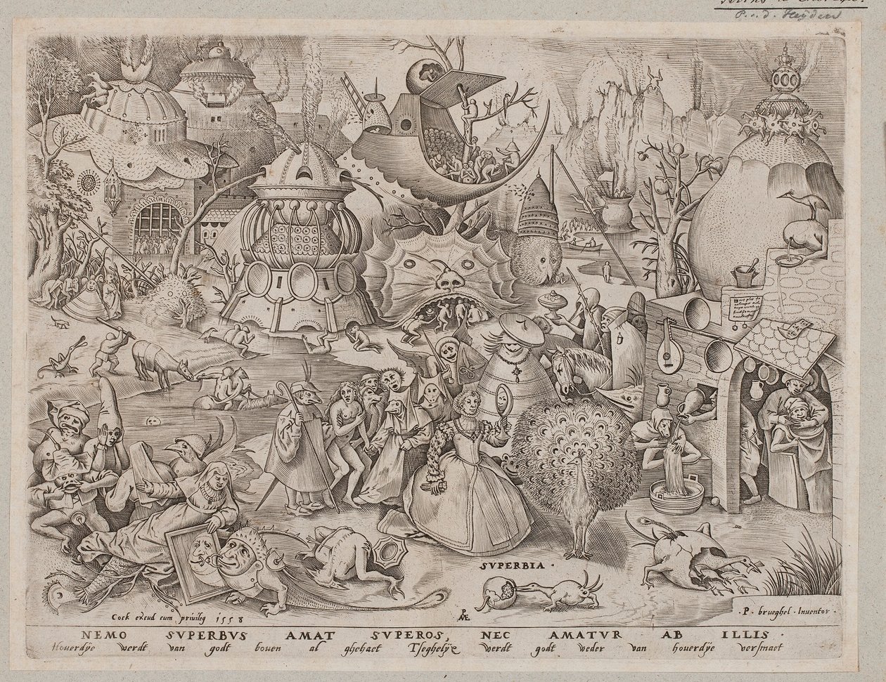 I sette vizi da Pieter van der Heyden