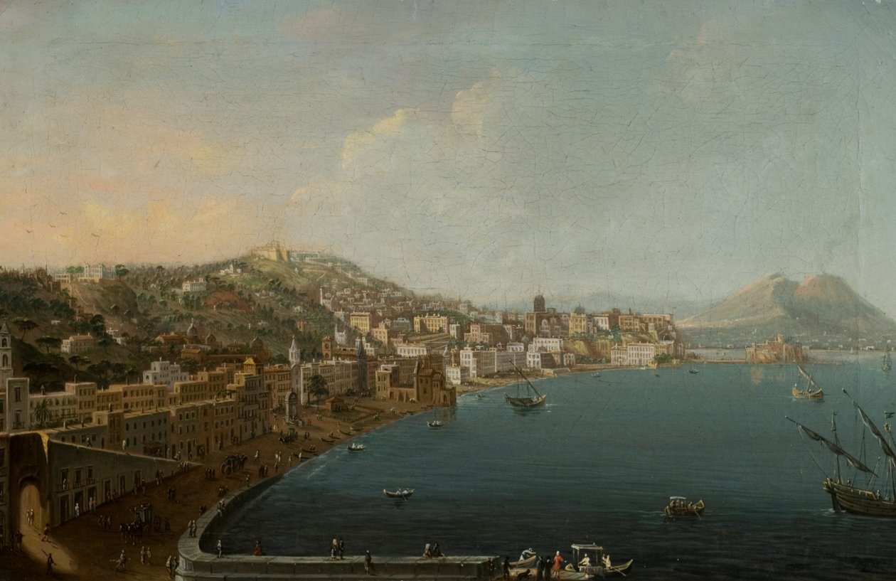 Napoli con il Vesuvio da Pietro Antoniani