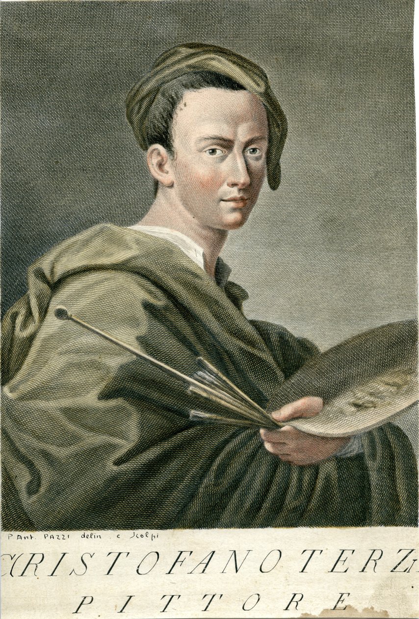Ritratto inciso da Pietro Antonio Pazzi