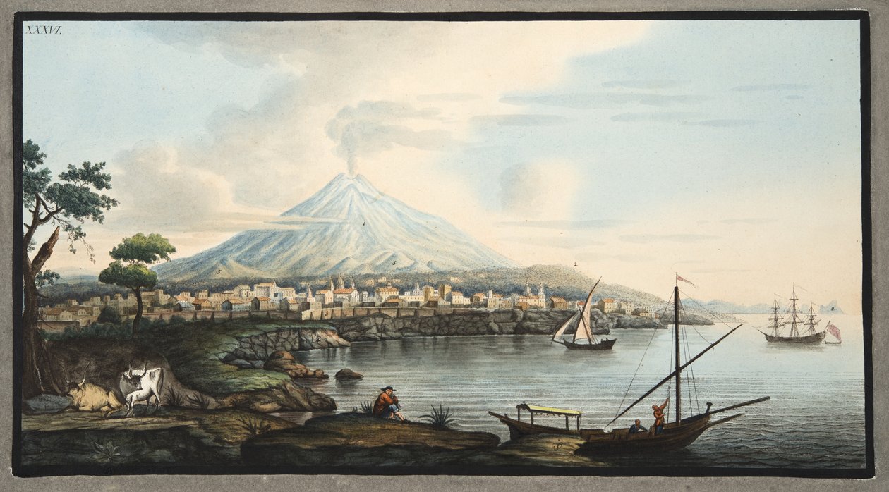 Monte Vesuvio, tavola 36 da 