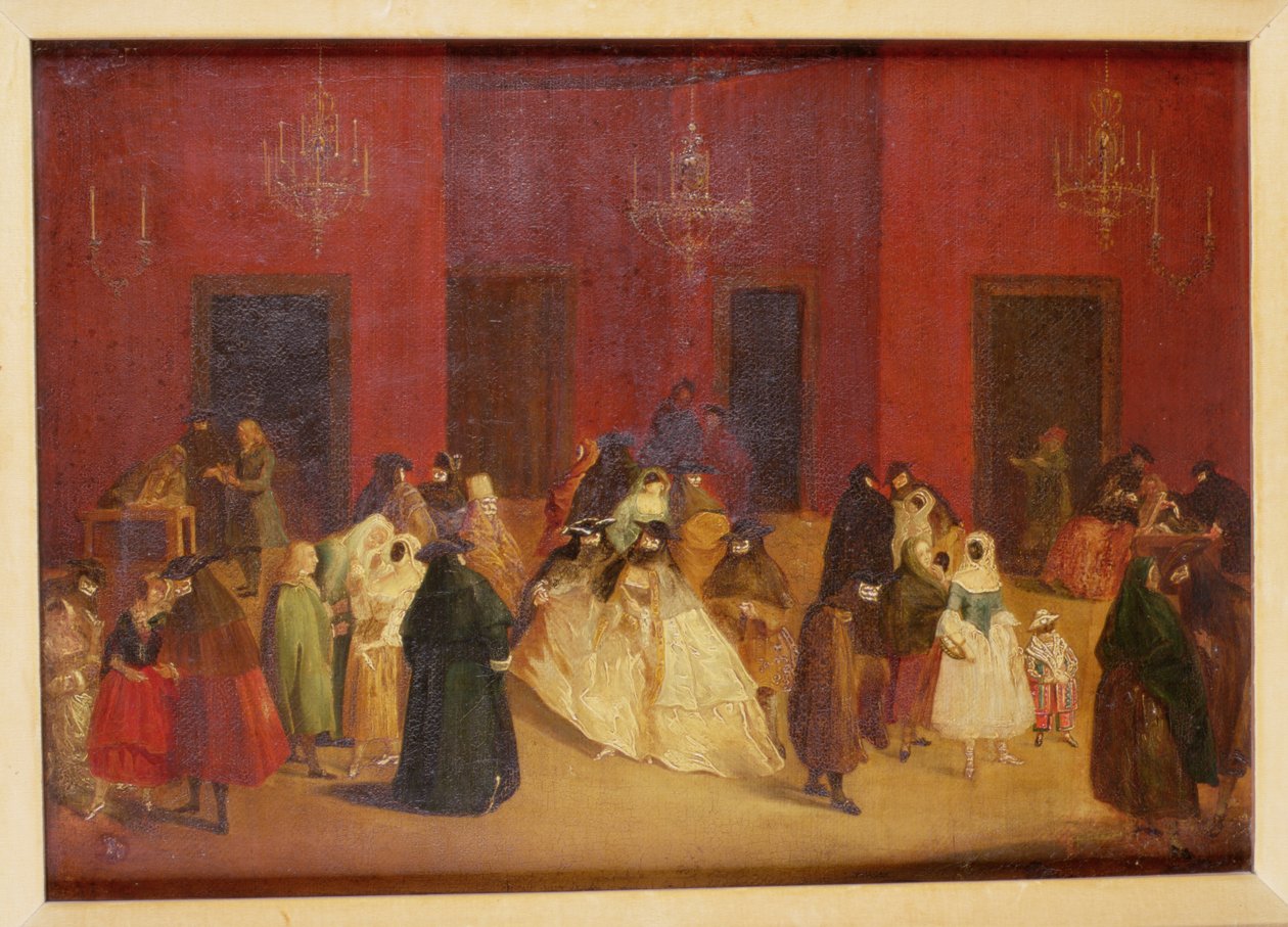 Il Ridotto di Ca Giustiniani, Venezia da Pietro Longhi