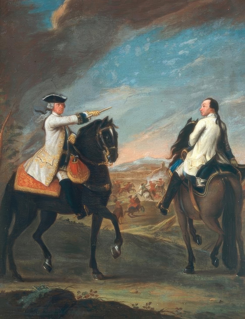 Ritratto equestre di Guglielmo di Monfort da Pietro Longhi