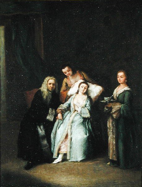 La Donna Malata, c.1740 da Pietro Longhi