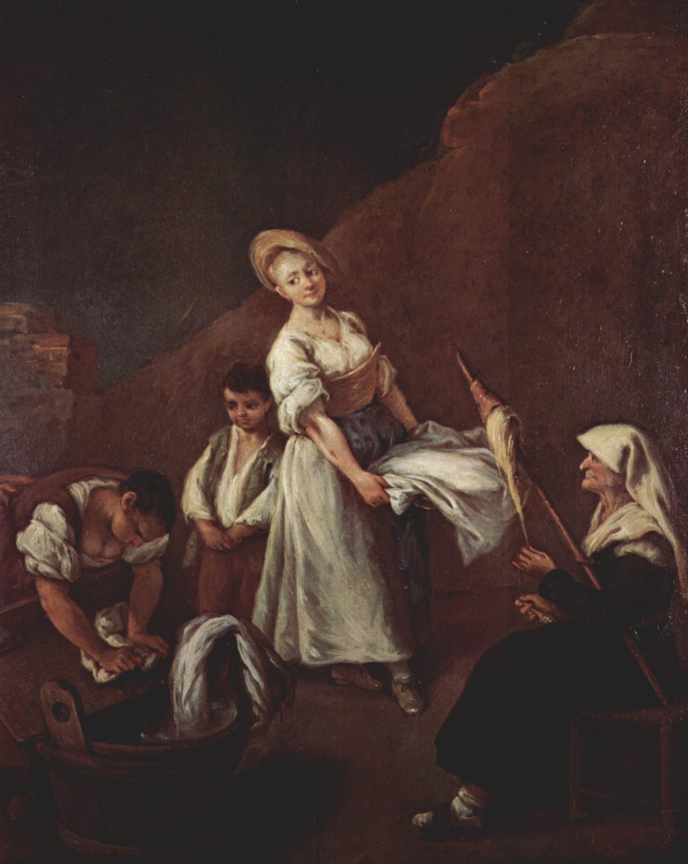 Le lavandaie da Pietro Longhi