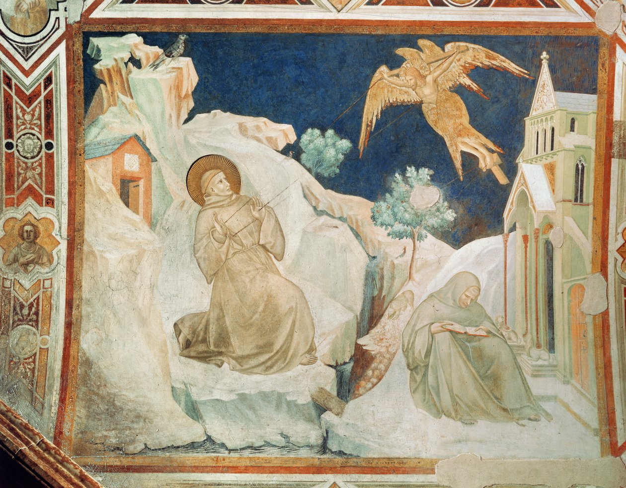 San Francesco riceve le stimmate da Pietro Lorenzetti
