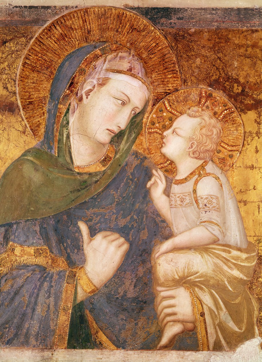 Vergine e Bambino da Pietro Lorenzetti