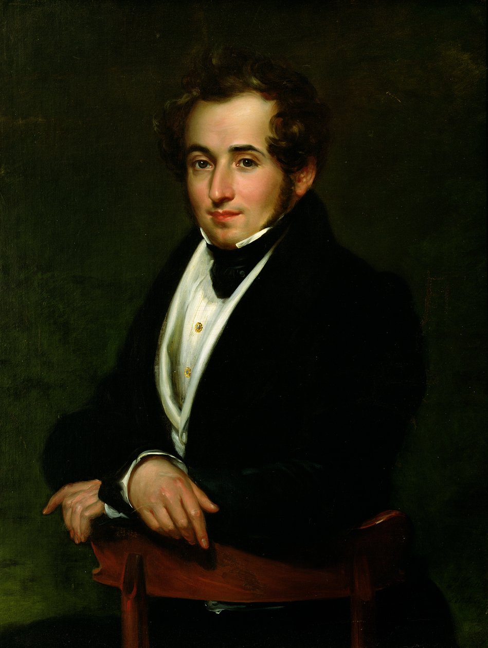 Ritratto di Vincenzo Bellini da Pietro Lucchini