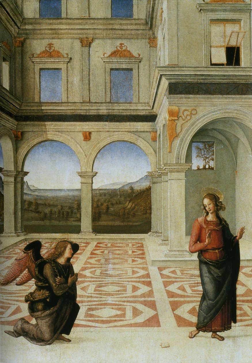 Annunciazione da Pietro Perugino