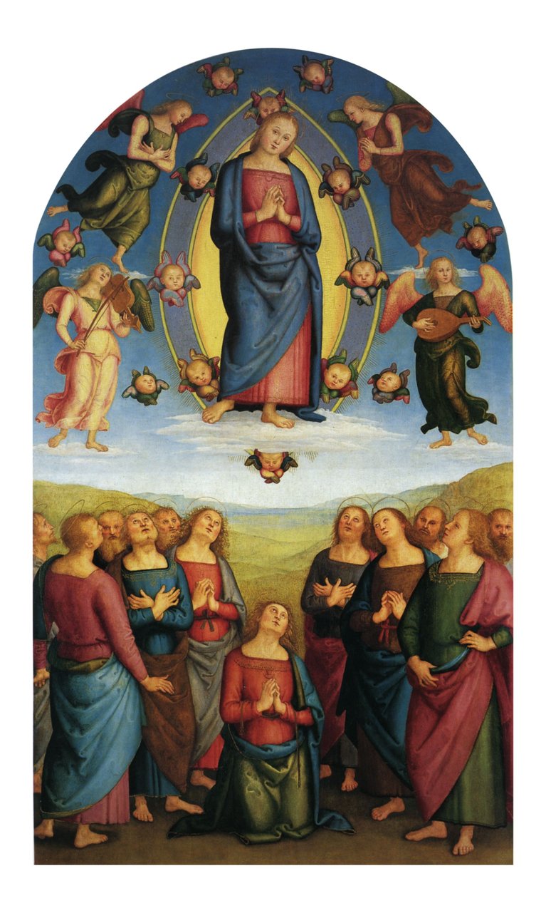 Assunzione di Maria da Pietro Perugino
