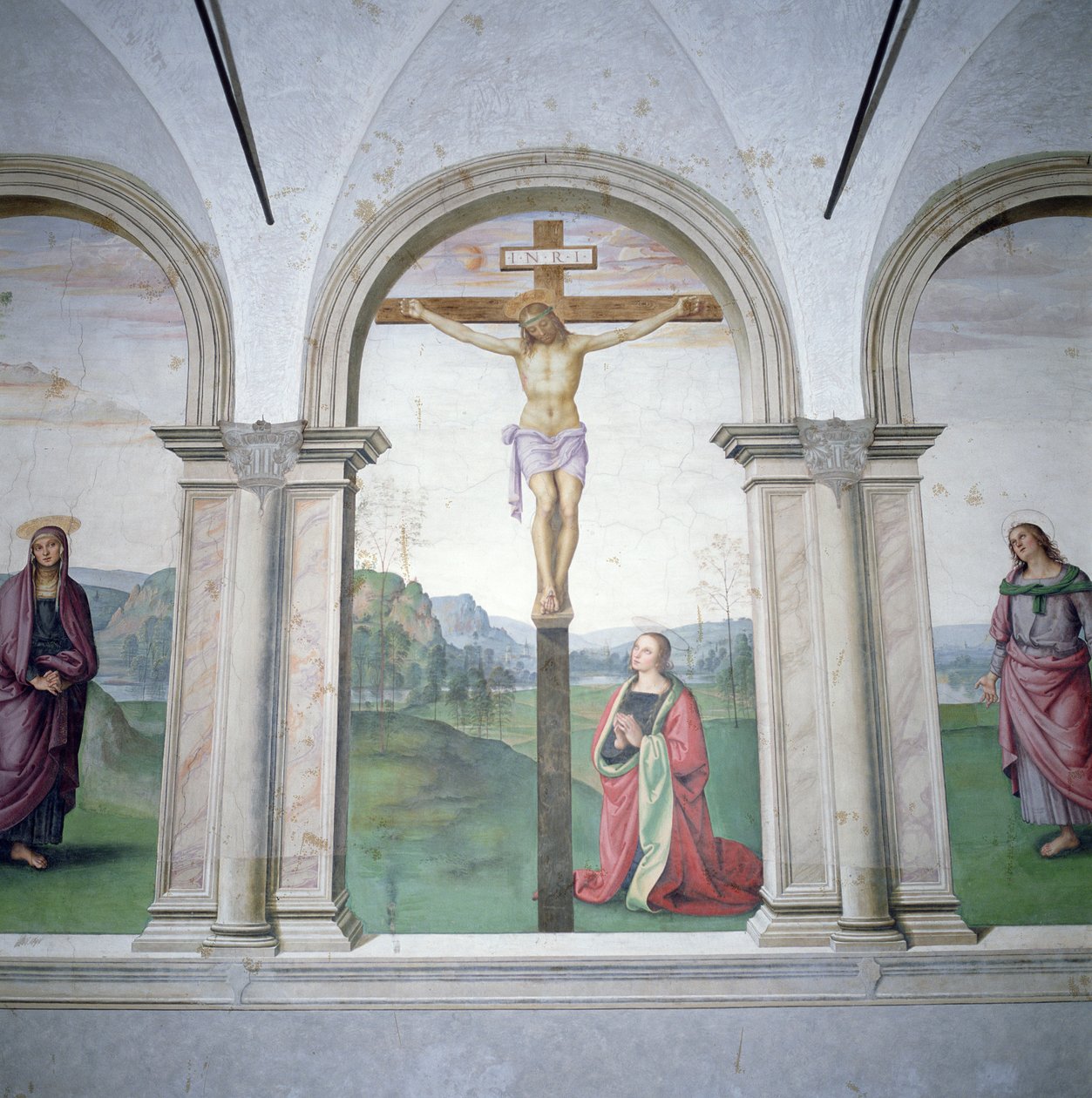 Crocifissione, 1493-6 da Pietro Perugino