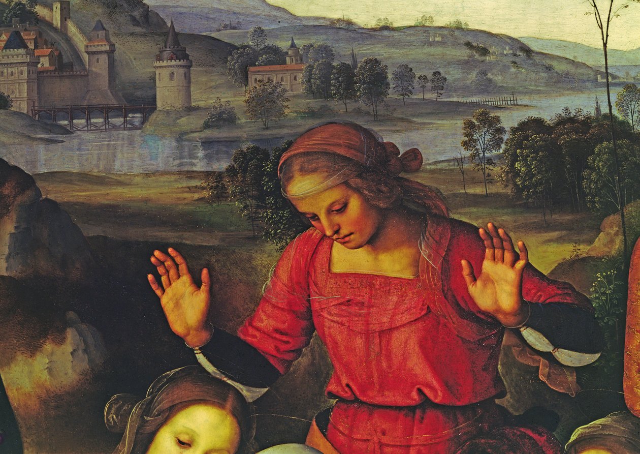 Compianto su Cristo, 1495 da Pietro Perugino
