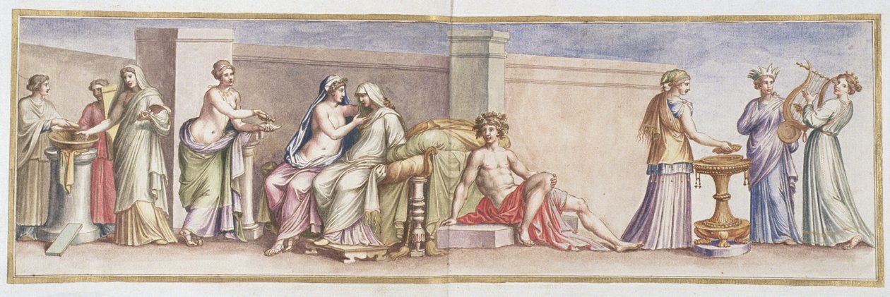 Matrimonio Aldobrandini, 1674 da Pietro Santi Bartoli