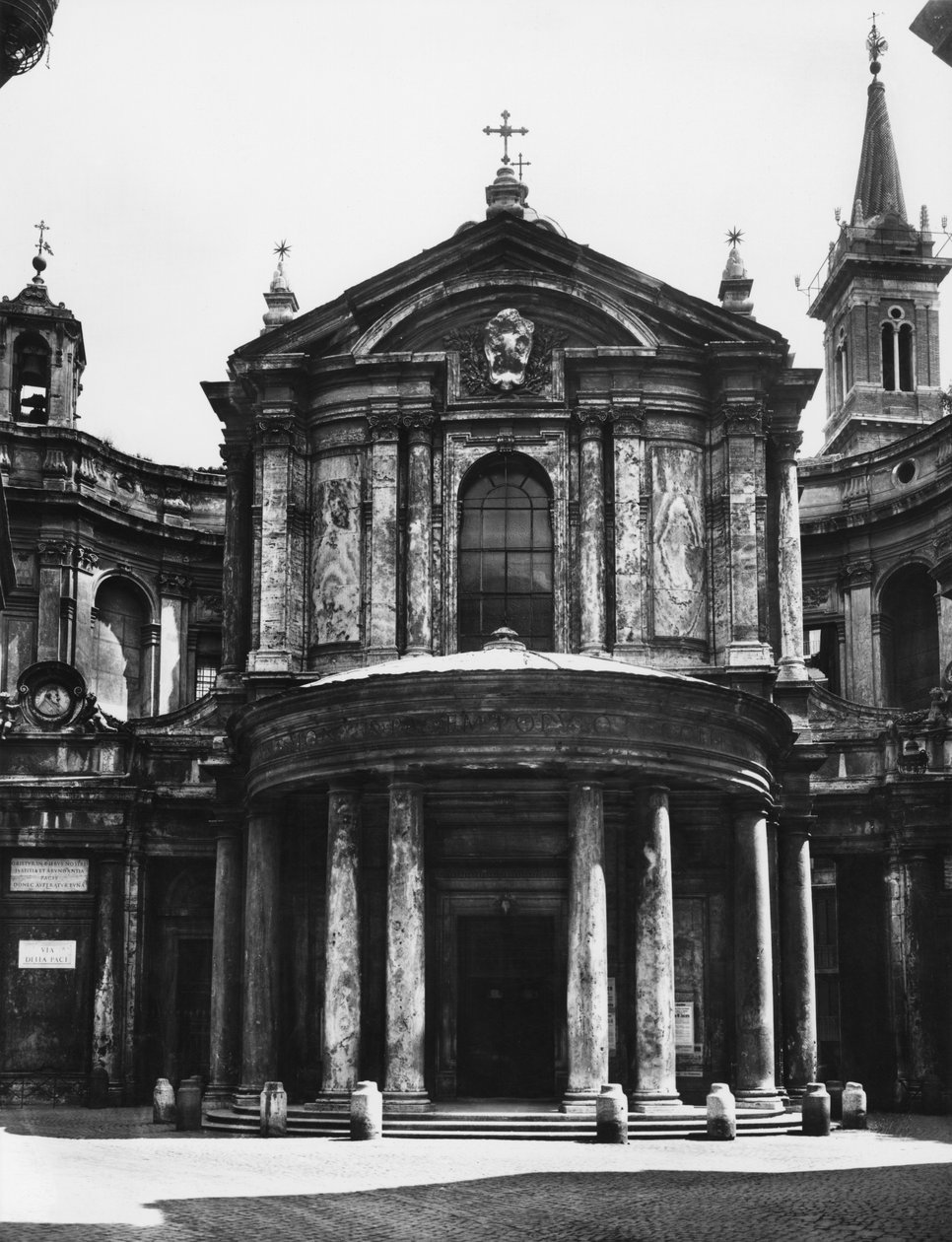 Chiesa Santa Maria della Pace, facciata, 1656 da Pietro da 1596 1669 Cortona
