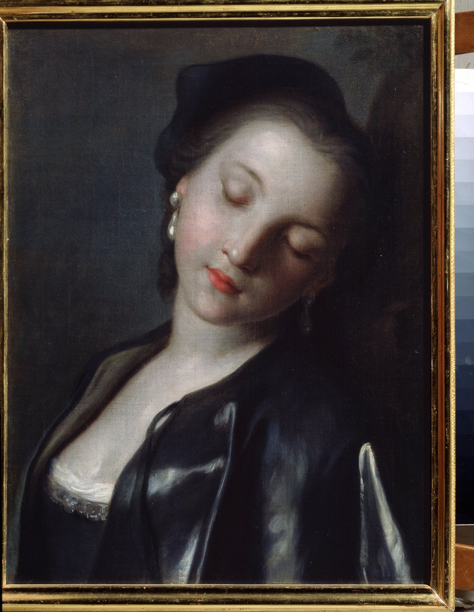 Giovane donna che dorme da Pietro Antonio Rotari
