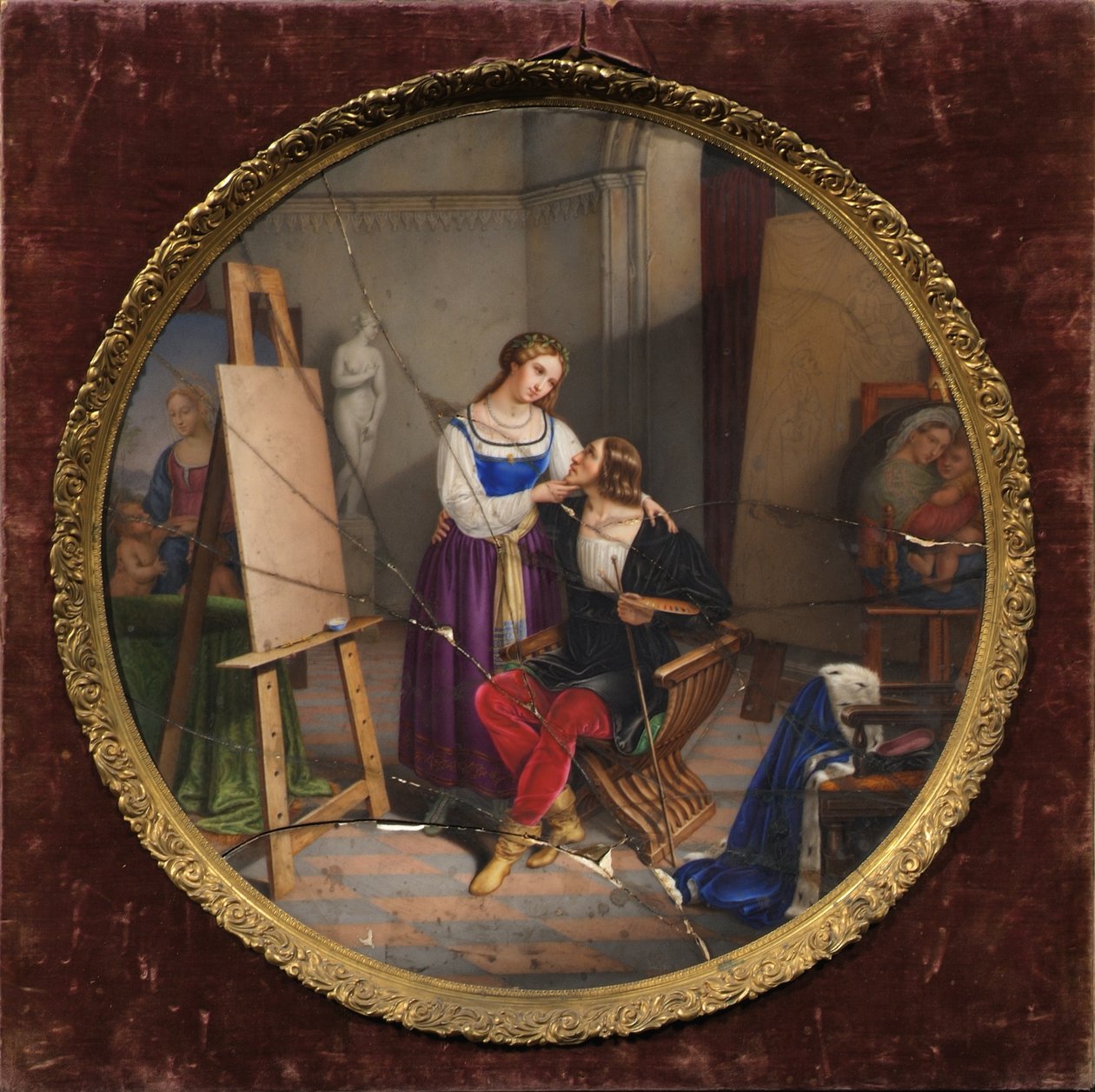 Raffaello e la Fornarina da Pietro Bagatti Valsecchi