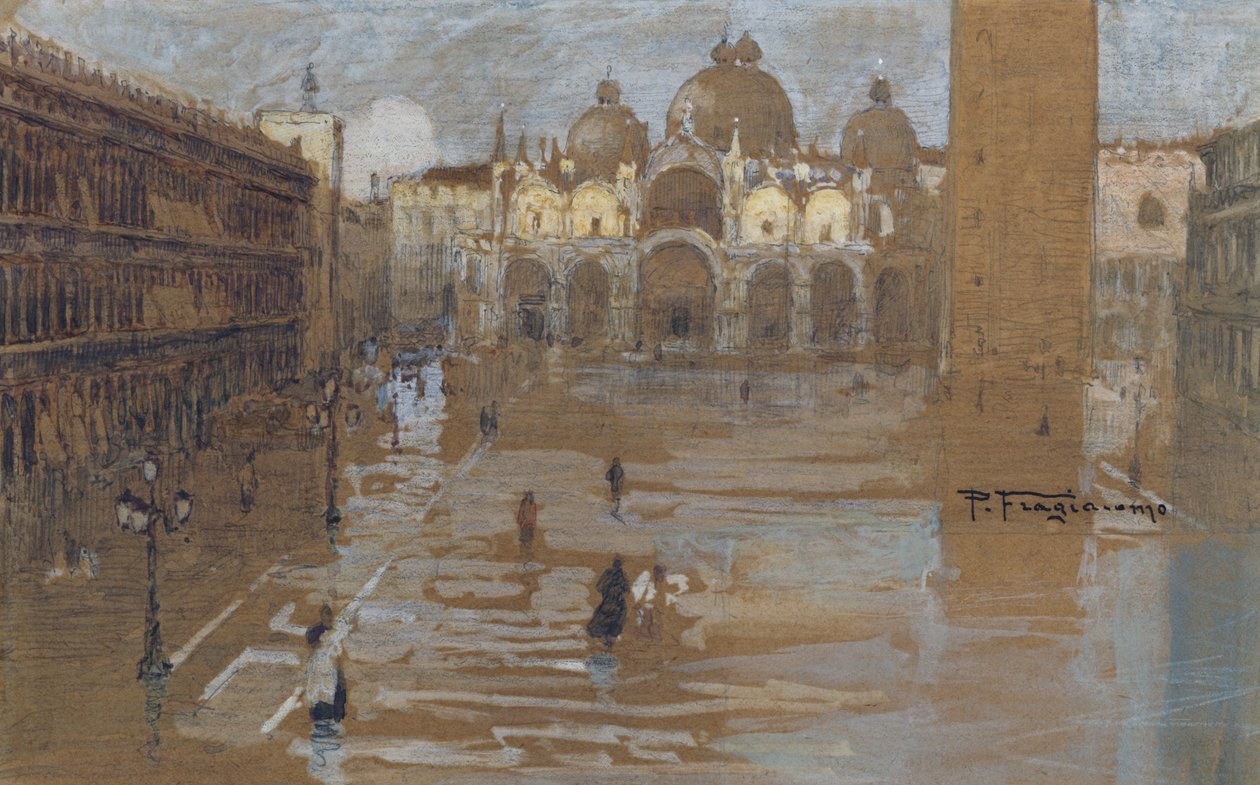 Piazza San Marco da Pietro Fragiacomo