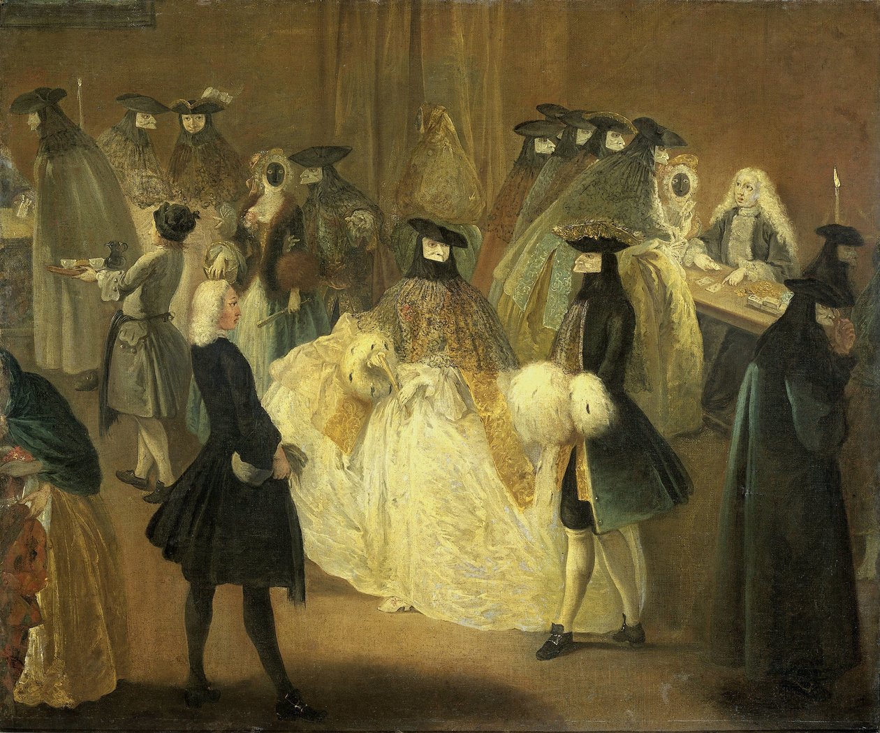Il casinò da Pietro Longhi (follower of)