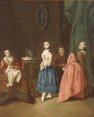 Signora dalla sarta da Pietro Longhi