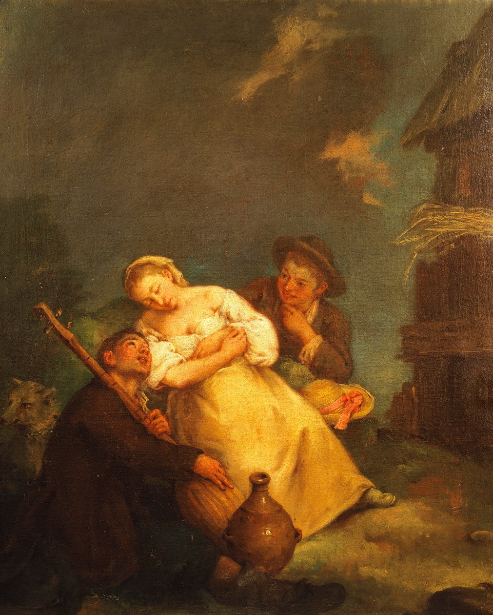 Scena contadina da Pietro Longhi