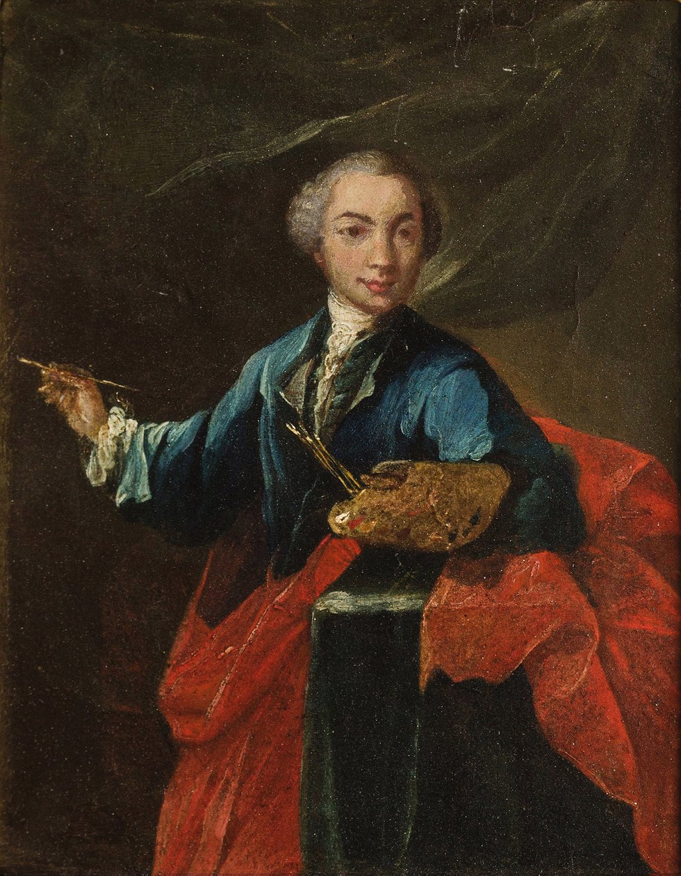 Autoritratto, c. 1750 da Pietro Longhi