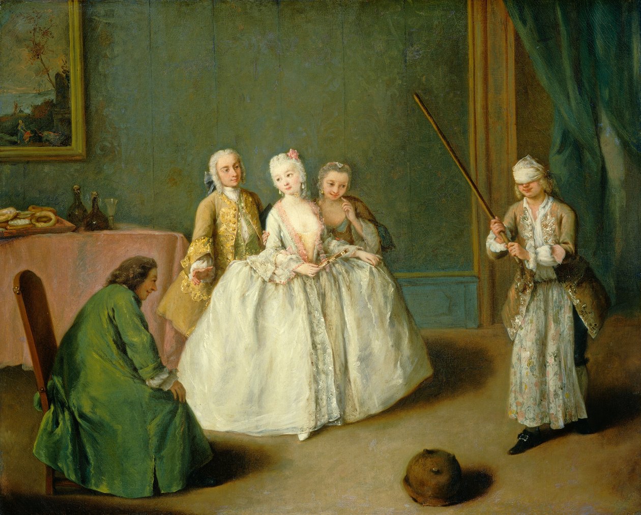 Il Gioco della Pentola da Pietro Longhi
