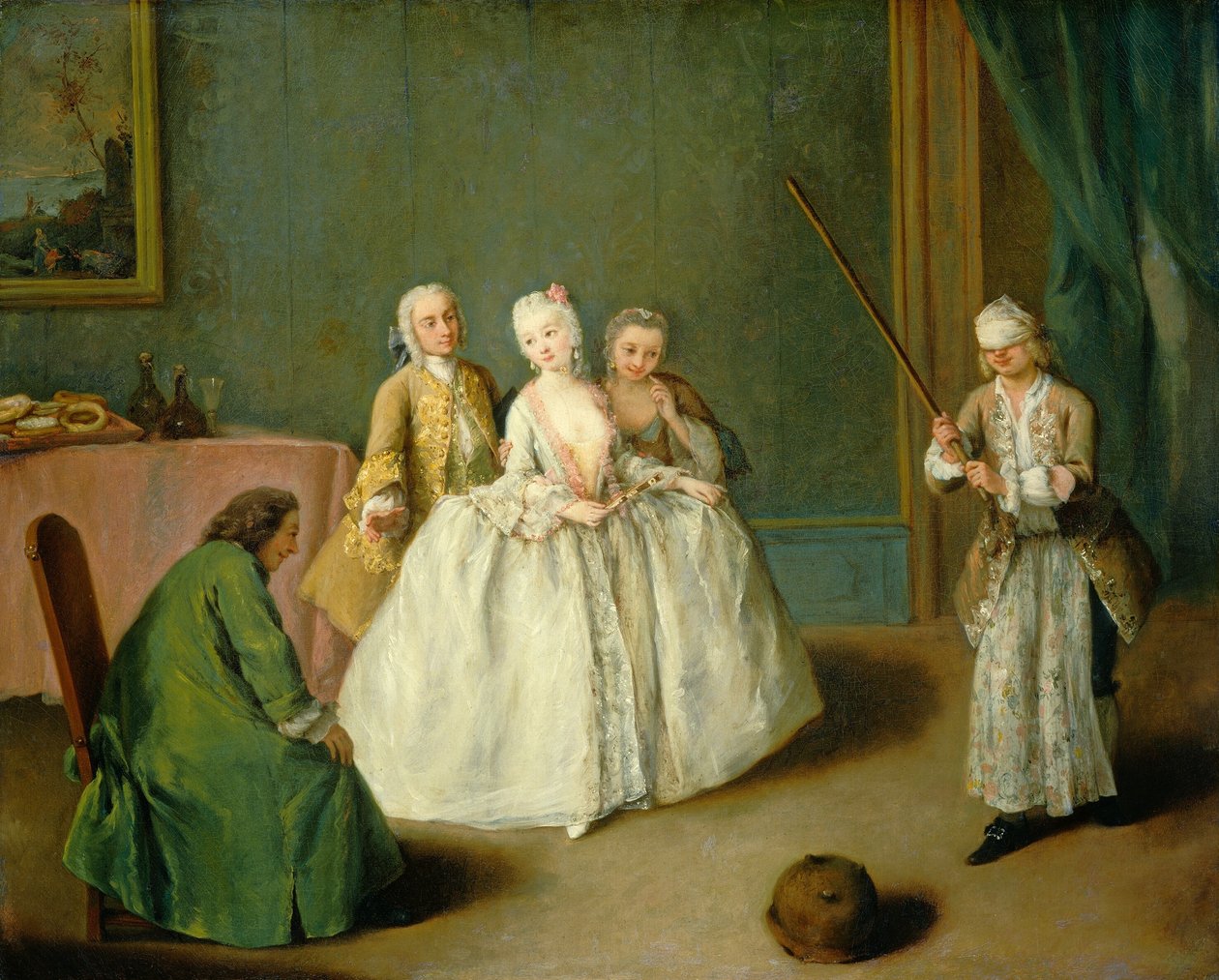 Il gioco della pentola da Pietro Longhi