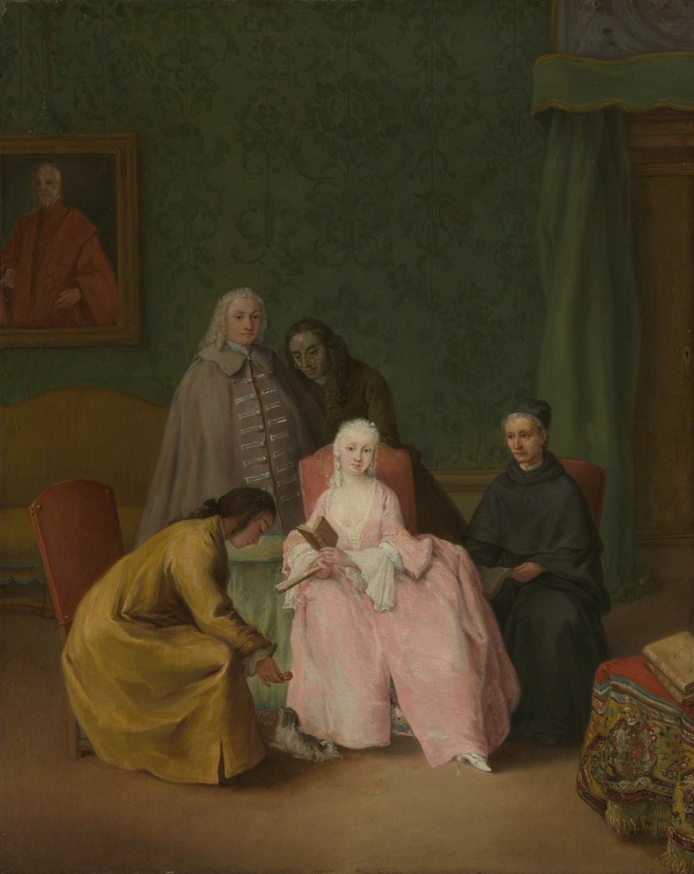 La visita, 1746 da Pietro Longhi