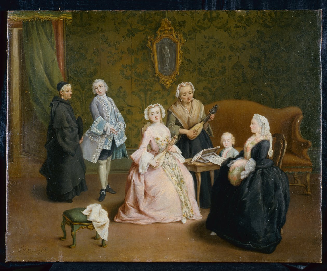 Il concerto di famiglia da Pietro Longhi