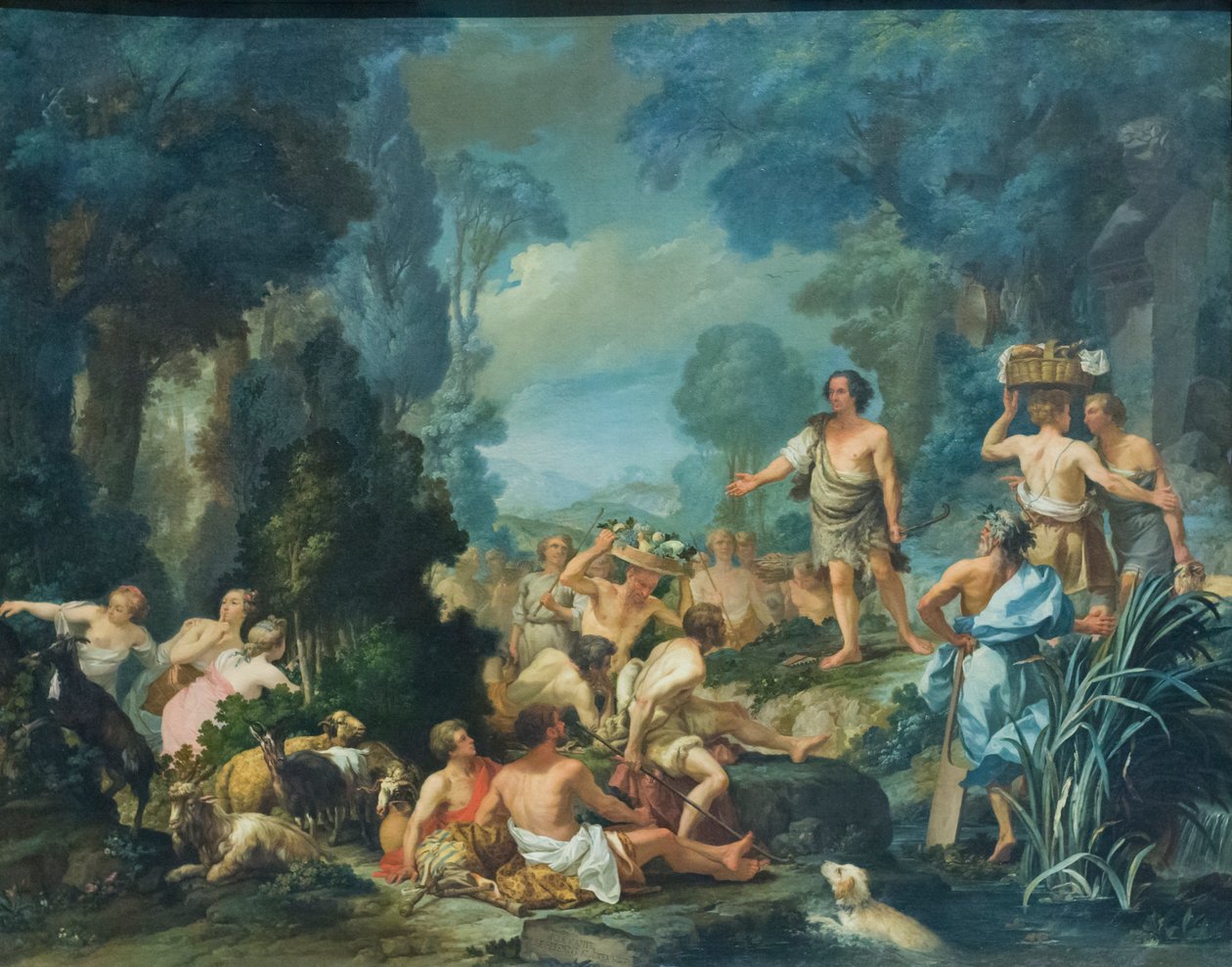 Frugoni in Arcadia da Pietro Melchiorre Ferrari