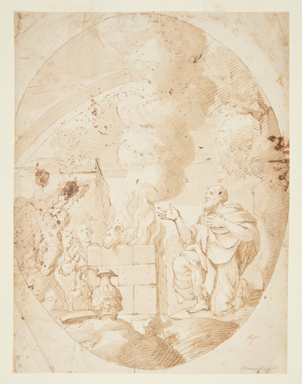 Sacrificio di Noè da Pietro Novelli