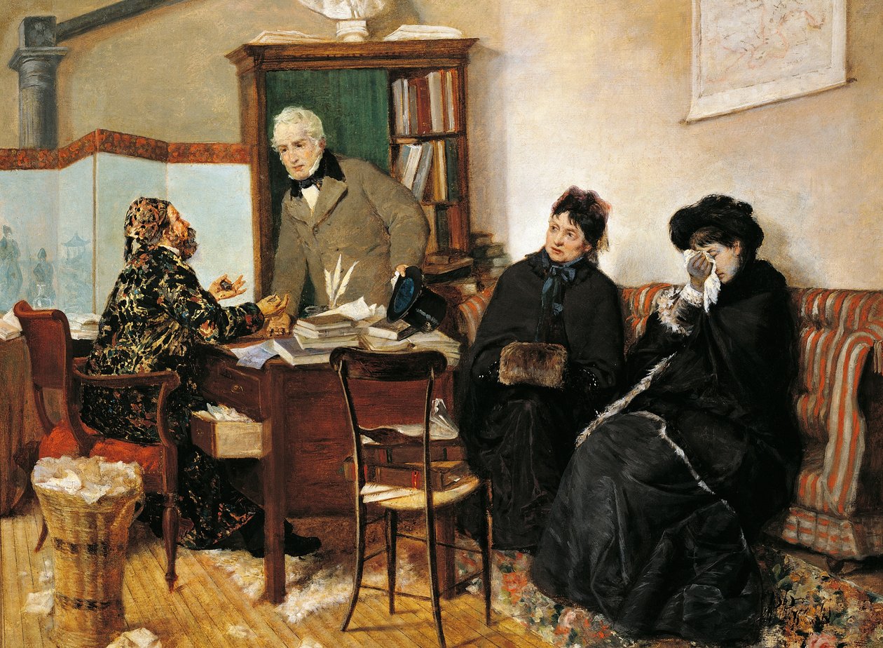 Dal Notaio, di Pietro Pajetta (1845-1911) da Pietro Pajetta