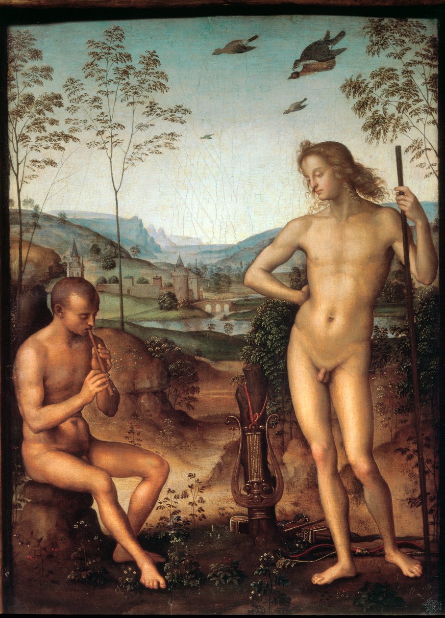 Apollo e Marsia da Pietro Perugino