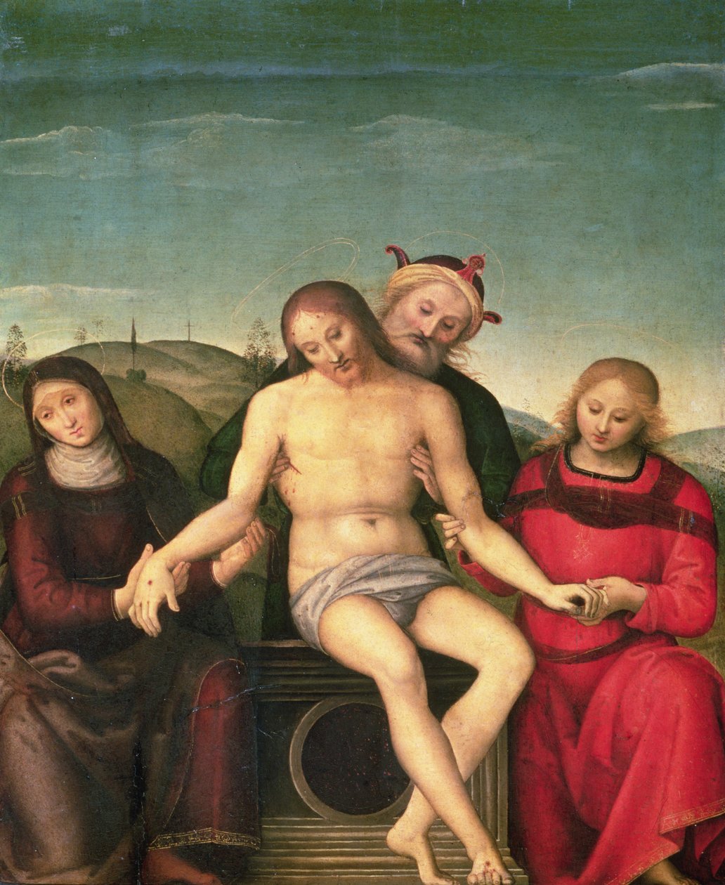 Pietà, 1497 da Pietro Perugino