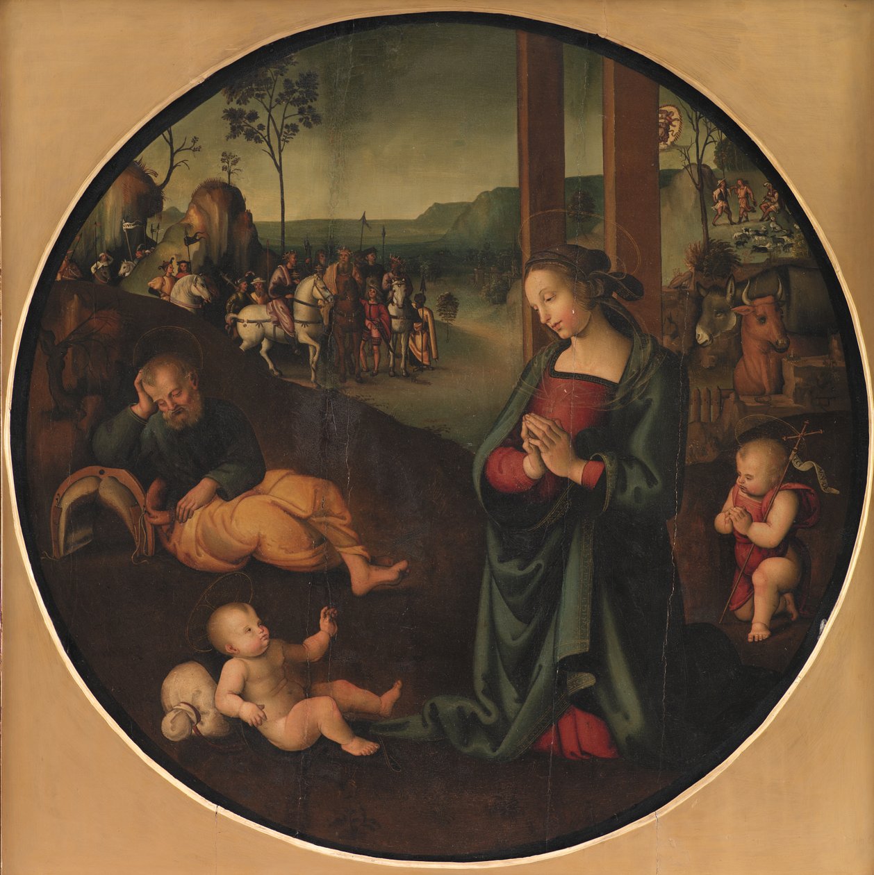 La Sacra Famiglia da Pietro Perugino